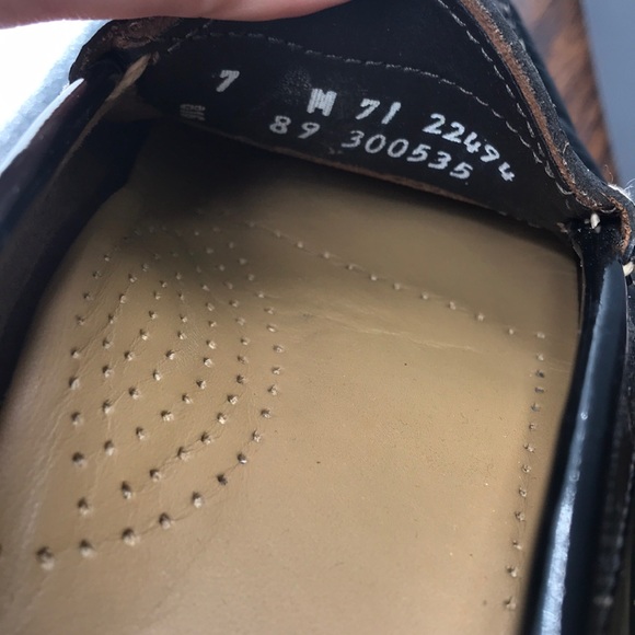 Wee Juns vintage penny loafers black size 7 - Picture 6 of 6